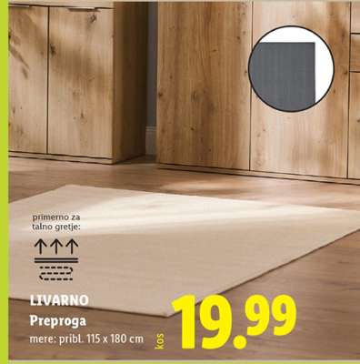 LIVARNO Preproga