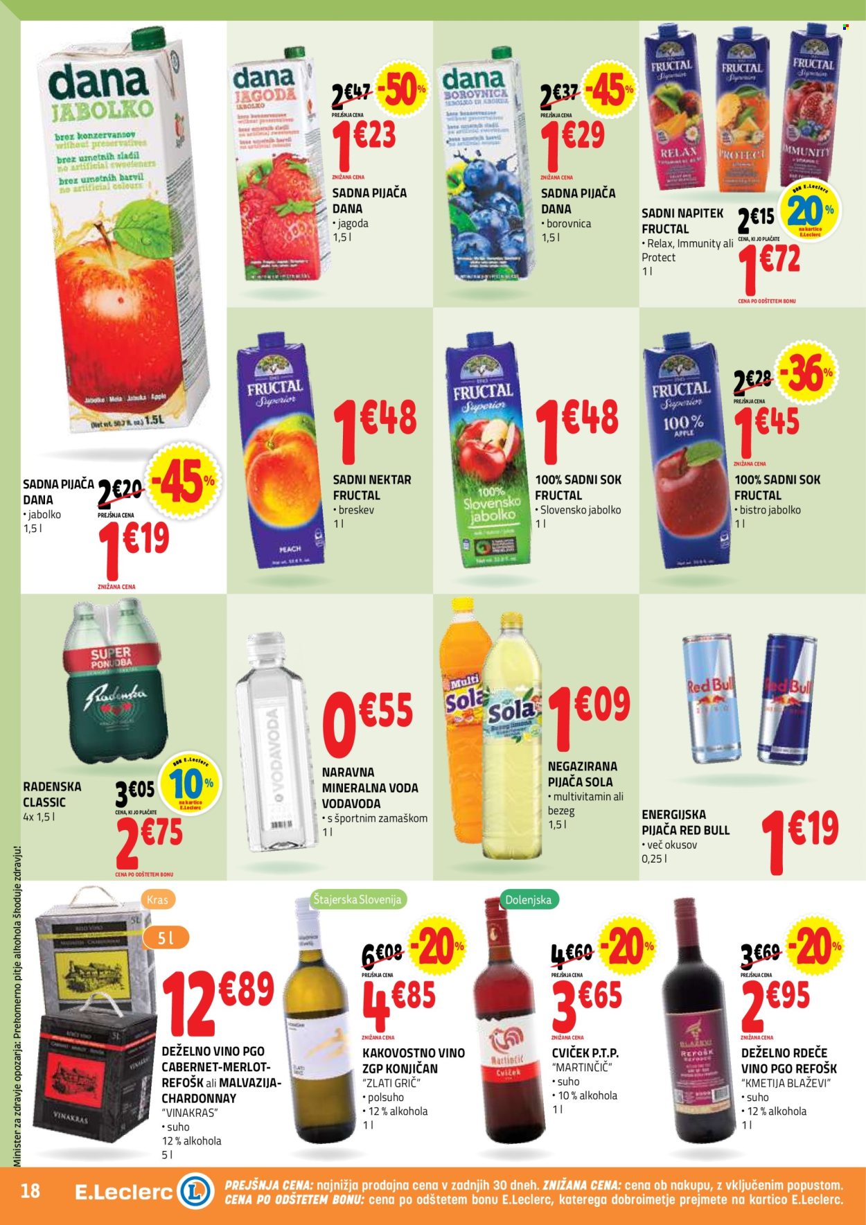 E.Leclerc katalog - 15.07.2026 - 25.07.2026. Stran 18