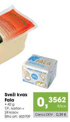 Sveži kvas Fala