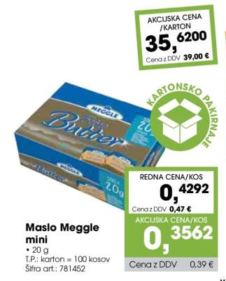 Maslo Meggle Mini