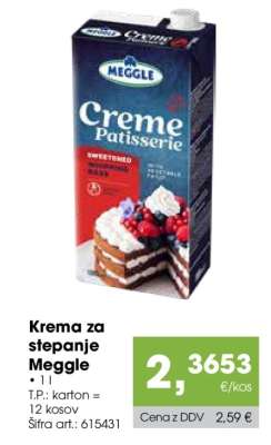 KREMA ZA STEPANJE MEGGLE