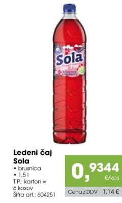 LEDENI ČAJ SOLA