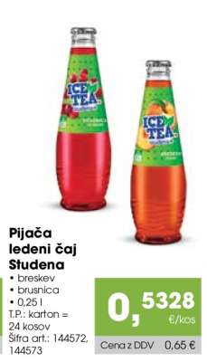 Pijača ledeni čaj Studena