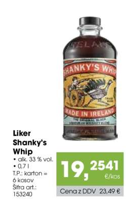 Liker Shanky's whip