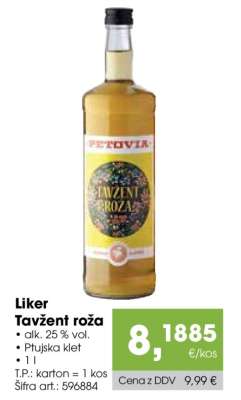 Liker Tavžent roža