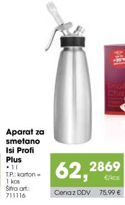 Aparat za smetano Isi Profi Plus