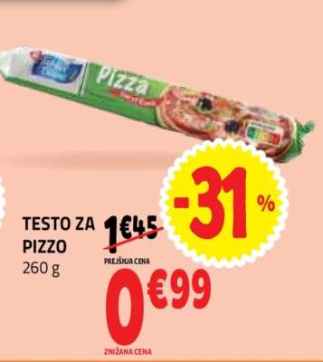 TESTO ZA PIZZO