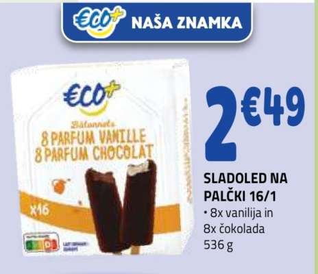 Sladoled na palčki 16/1