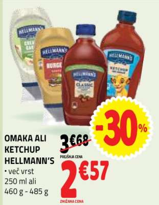OMAKA ALI KETCHUP HELLMANN’S