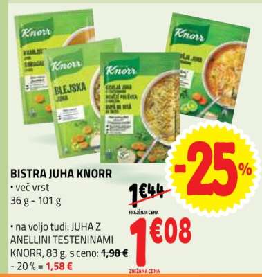 BISTRA JUHA KNORR
