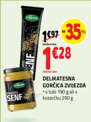 Delikatesna gorčica Zvijezda