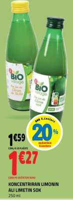 KONCENTRIRAN LIMONIN ALI LIMETIN SOK