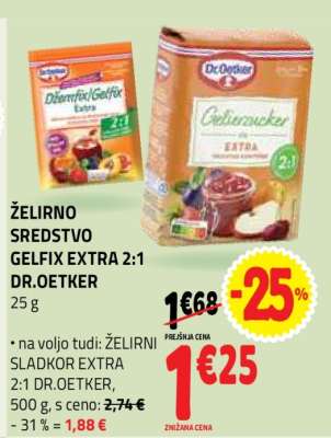 ŽELIRNO SREDSTVO GELFIX EXTRA 2:1 DR.OETKER