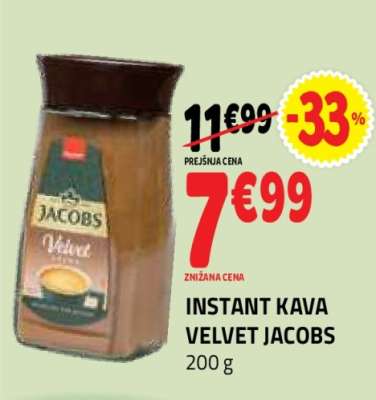 INSTANT KAVA VELVET JACOBS