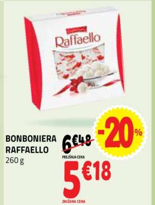 Bonboniera Raffaello