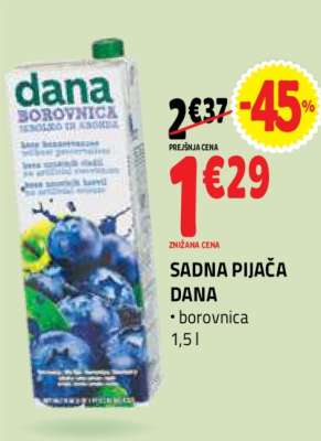 SADNA PIJAČA DANA