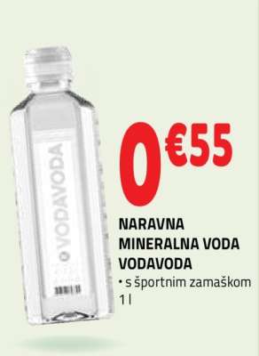 NARAVNA MINERALNA VODA VODAVODA