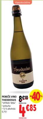 Peneče Vino Theodosius