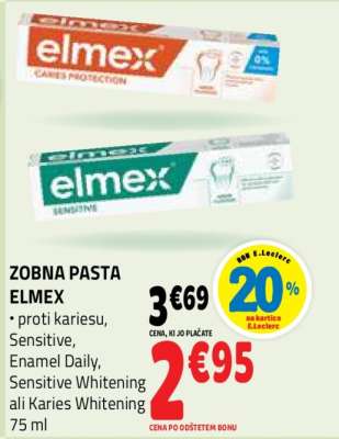 Zobna pasta Elmex