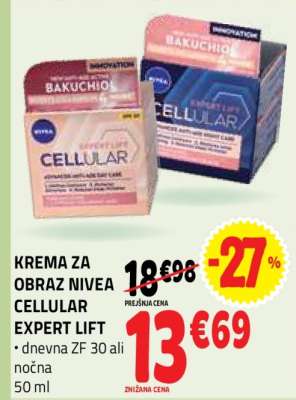 KREMA ZA OBRAZ NIVEA CELLULAR EXPERT LIFT
