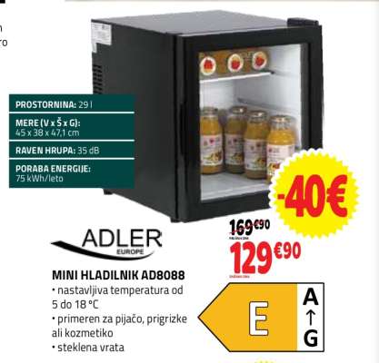 MINI HLADILNIK AD8088