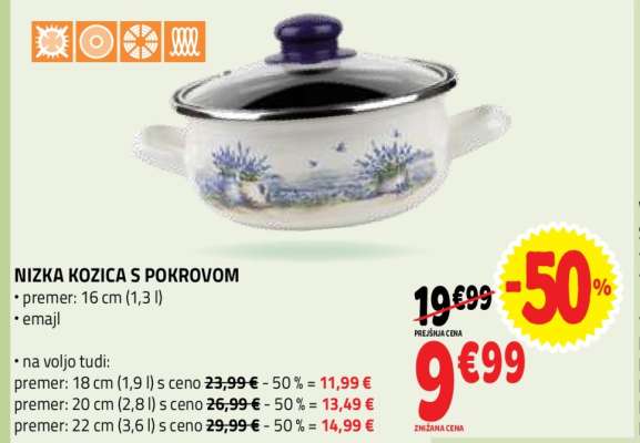 NIZKA KOZICA S POKROVOM