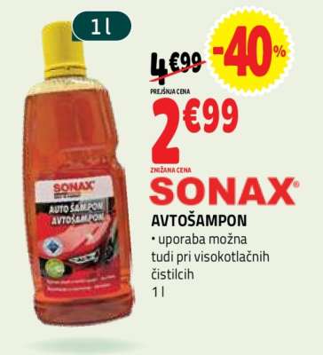 SONAX AVTOŠAMPON