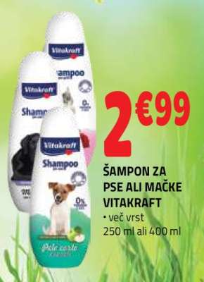 ŠAMPON ZA PSE ALI MAČKE VITAKRAFT