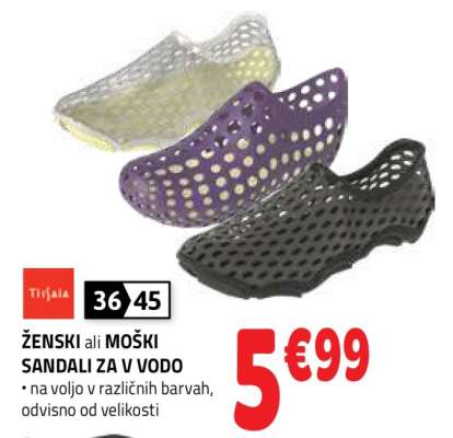 ŽENSKI ali MOŠKI SANDALI ZA V VODO