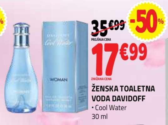 ŽENSKA TOALETNA VODA DAVIDOFF