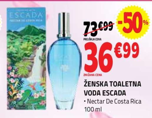 Ženska toaletna voda Escada