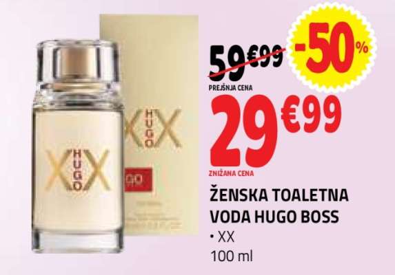 ŽENSKA TOALETNA VODA HUGO BOSS