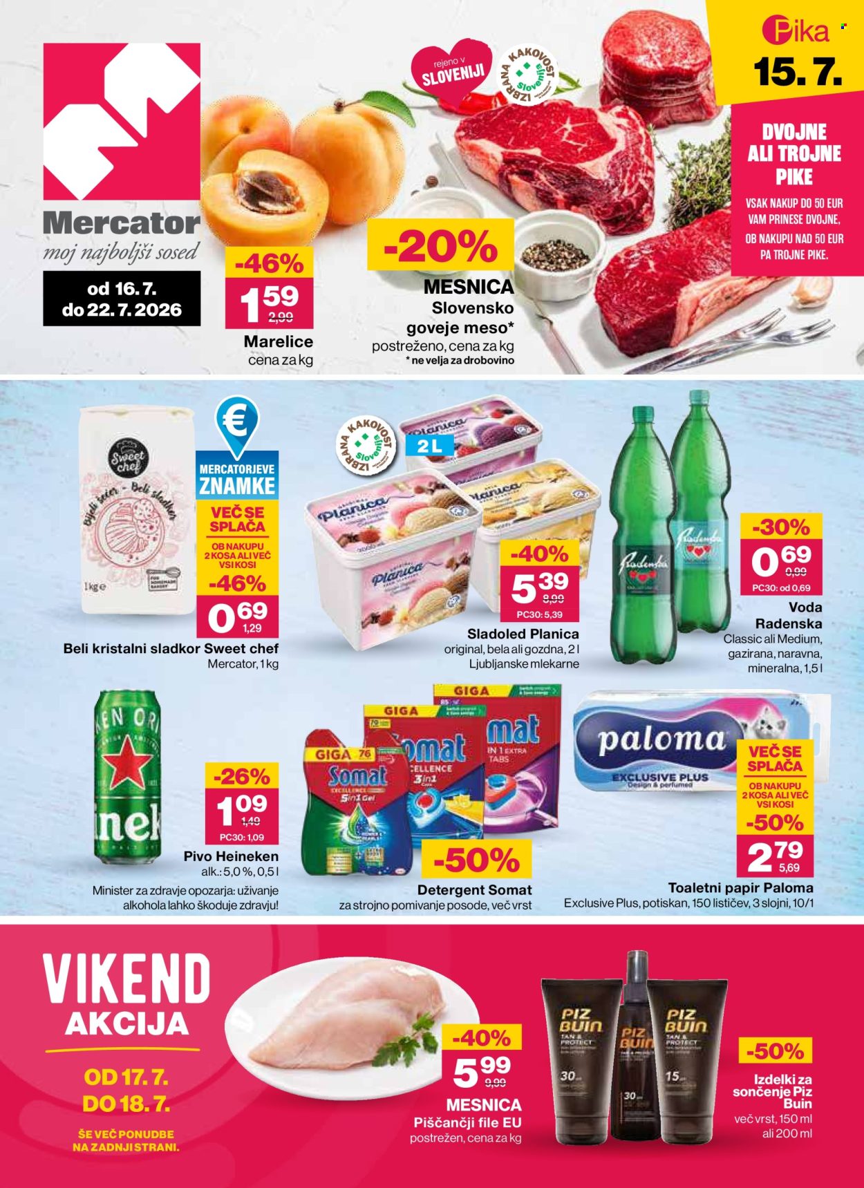 Mercator katalog - 16.07.2026 - 22.07.2026. Stran 1
