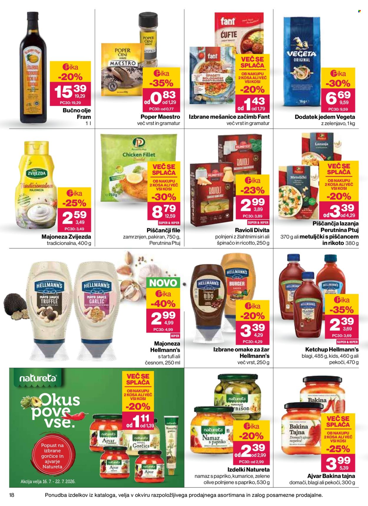 Mercator katalog - 16.07.2026 - 22.07.2026. Stran 18