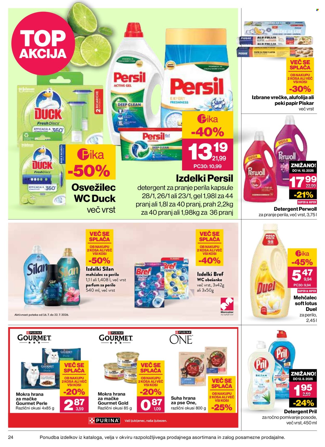 Mercator katalog - 16.07.2026 - 22.07.2026. Stran 24