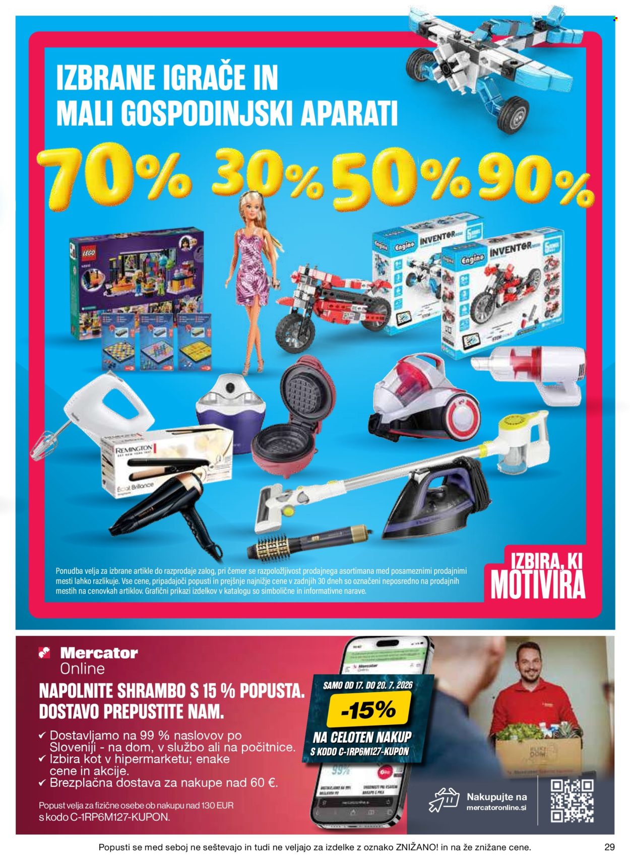 Mercator katalog - 16.07.2026 - 22.07.2026. Stran 29