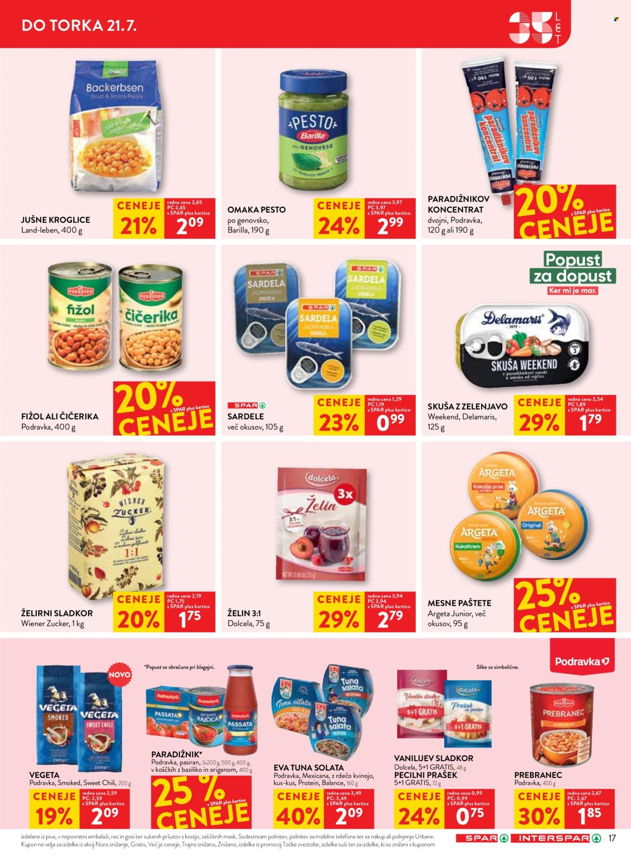 SPAR katalog - 15.07.2026 - 21.07.2026. Stran 23