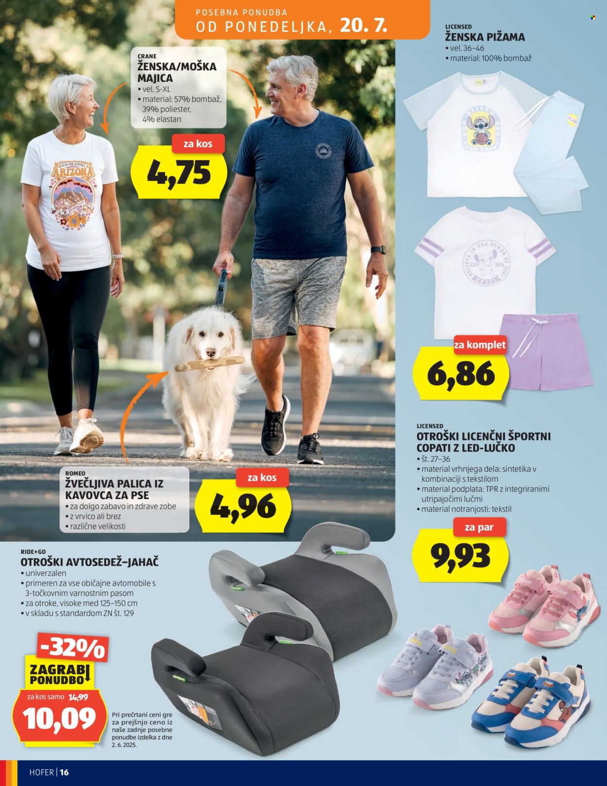 Hofer katalog - 15.07.2026 - 23.07.2026. Stran 16