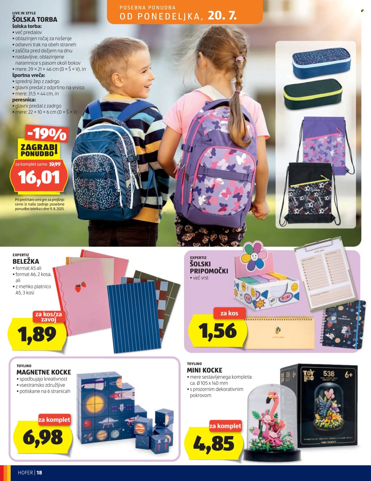 Hofer katalog - 15.07.2026 - 23.07.2026. Stran 18