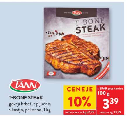 T-bone steak