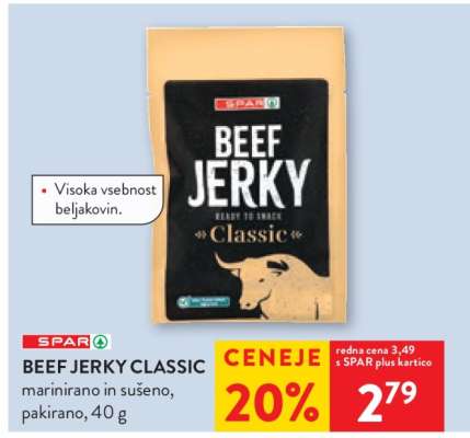 BEEF JERKY CLASSIC