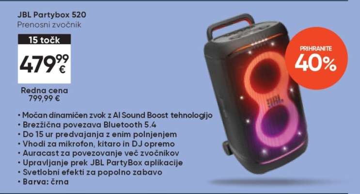 JBL Partybox 520