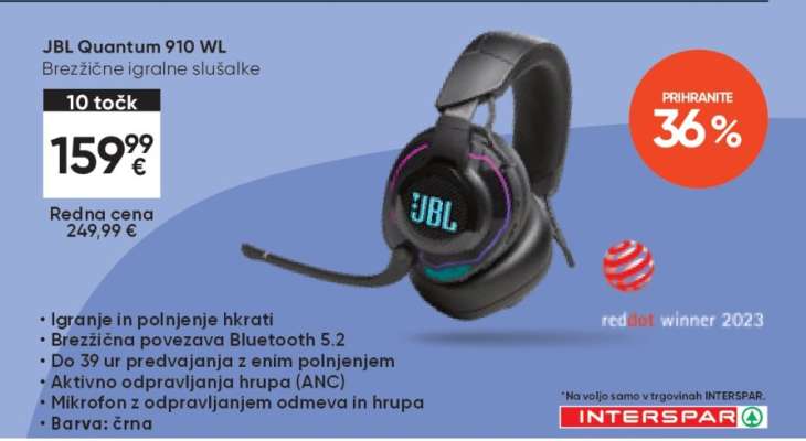 JBL Quantum 910 WL