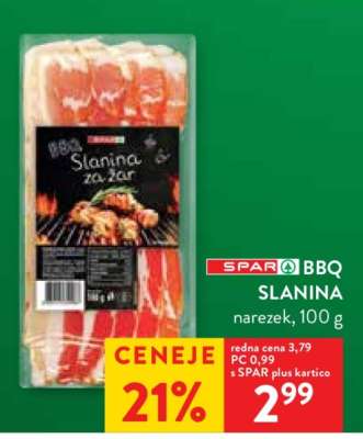 SPAR BBQ Slanina
