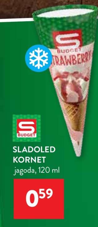 SLADOLED KORNET