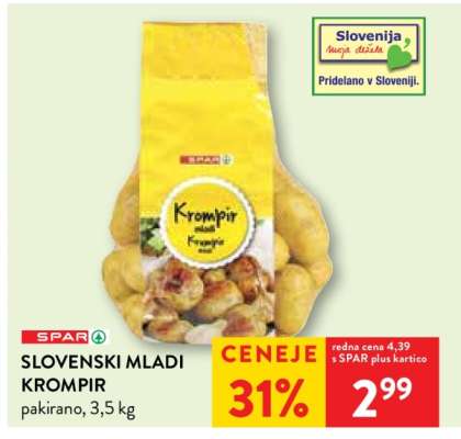 Slovenski mladi krompir