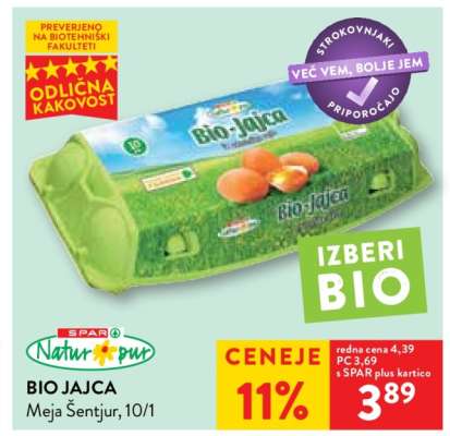 BIO JAJCA