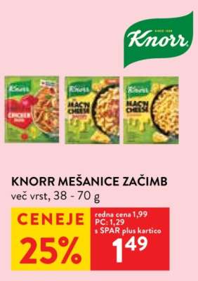 Knorr mešanice začimb
