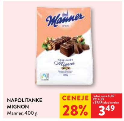 Napolitanke Mignon