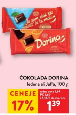Čokolada Dorina